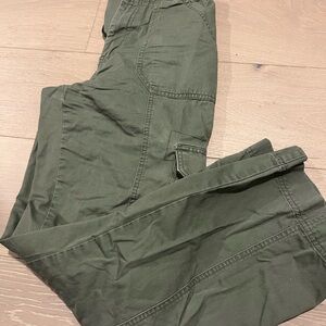 Women’s Olive Green Cargo Pants